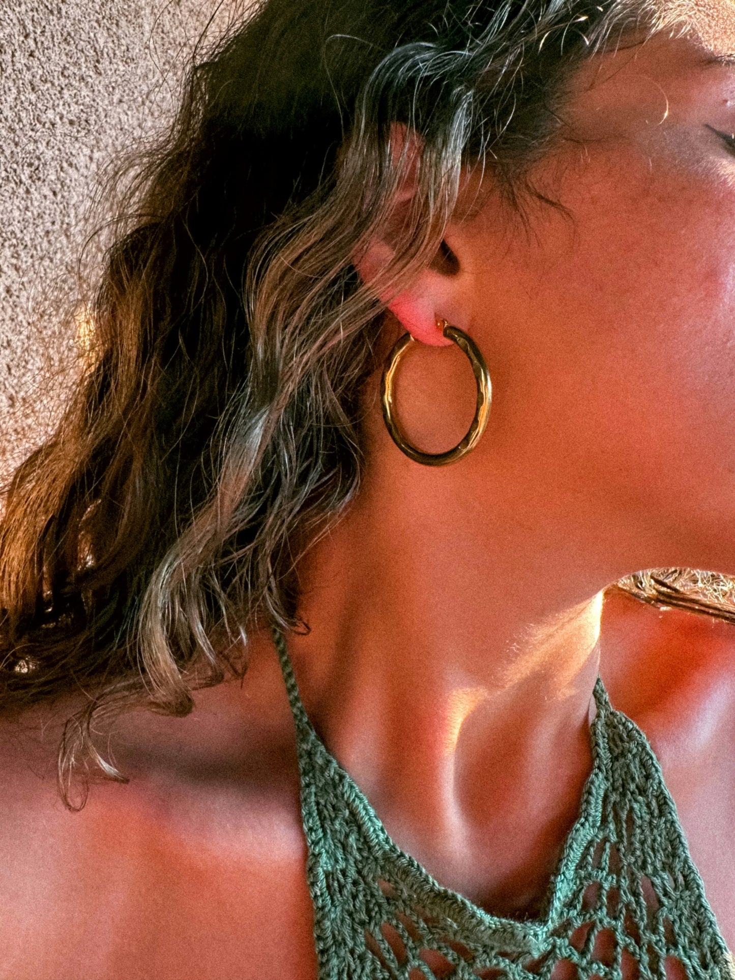 SUNNY HOOP EARRING